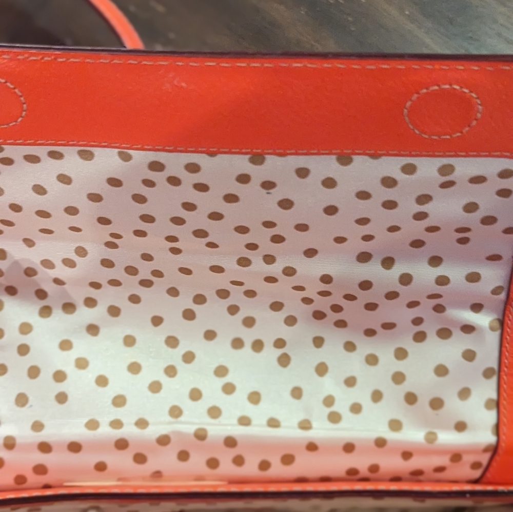 Kate Spade orange crossbody bag